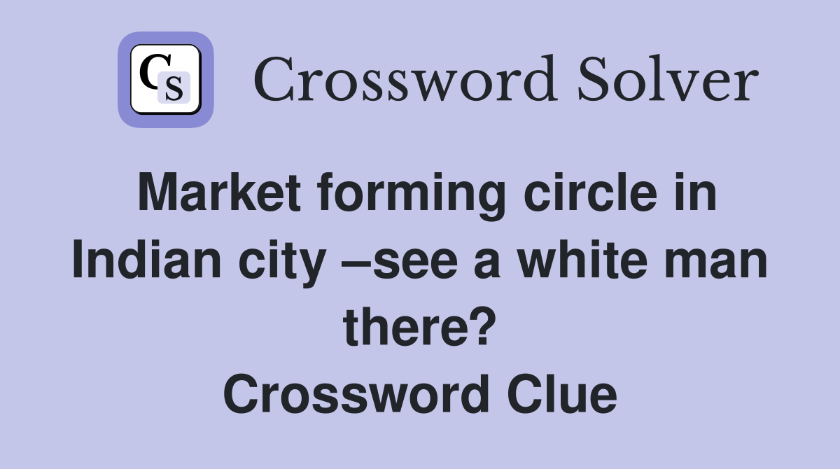 Market forming circle in Indian city see a white man there